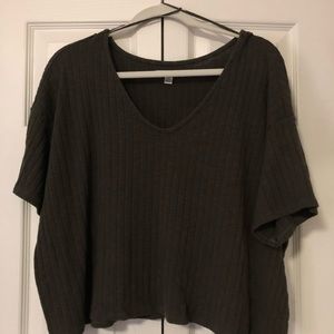 AE cropped sweater
